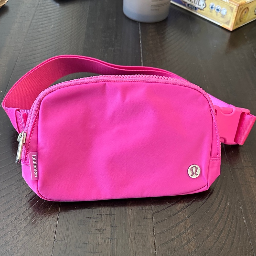 Lululemon Hot Pink Crossbody / Belt Bag